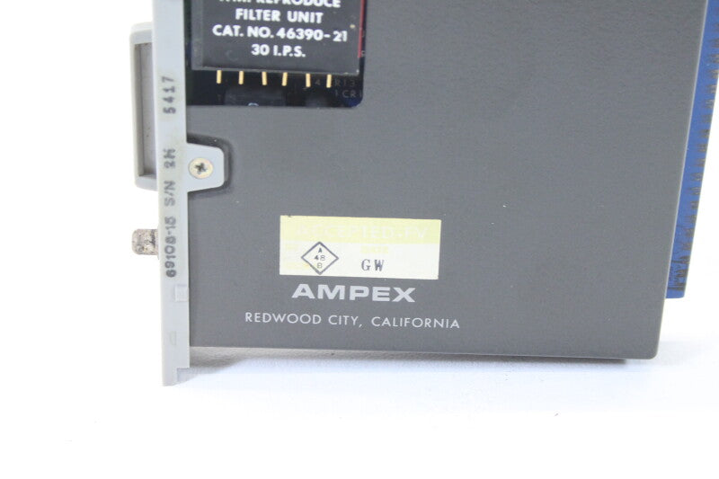 Ampex F.M. Reproduce Filter Unit 30 I.P.S. (No. 5)