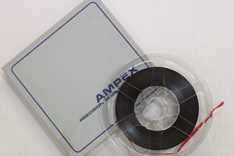 Ampex precision magnetic tape 456 1/4 Inch unmarked Ampex Box