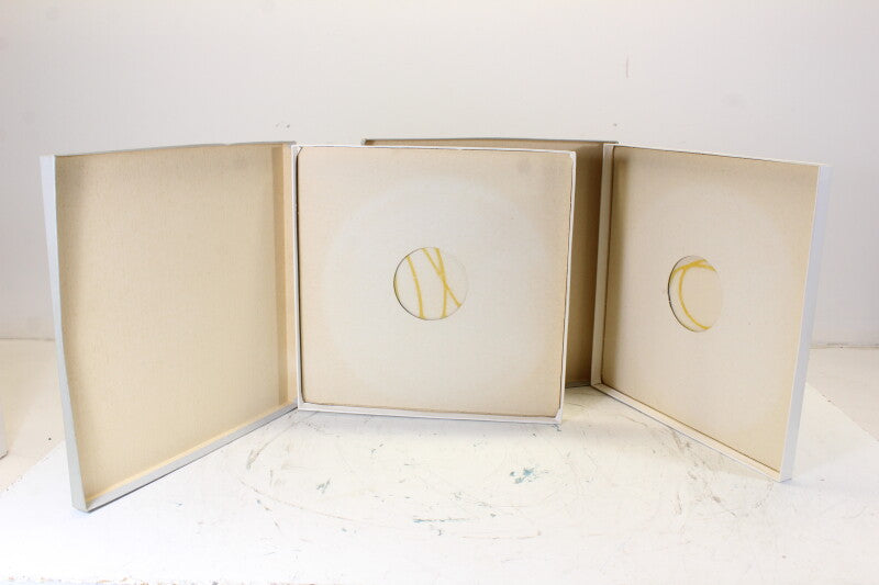 Ampex Set Of 2 Empty Tape Boxes With Writing