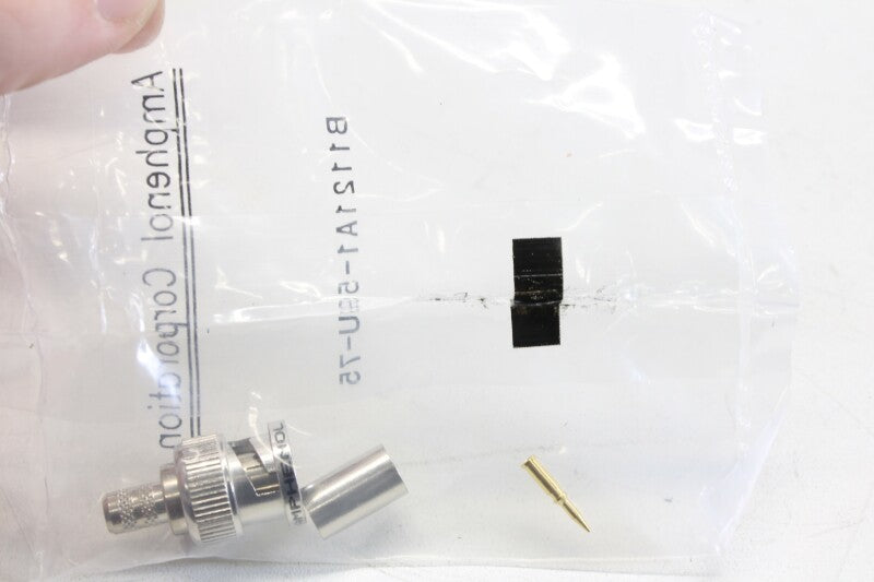 Amphenol BNC Crimp Plug - 75 Ohm for RG-59U cable