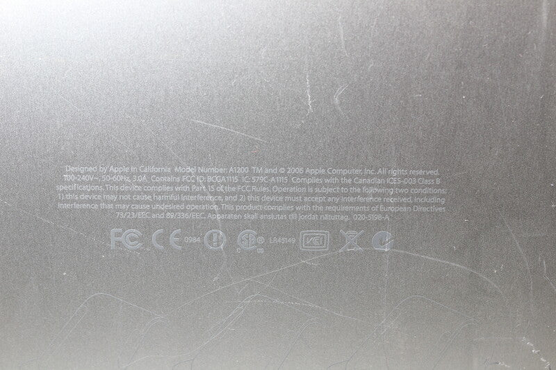 Apple Imac A1200 From 2006