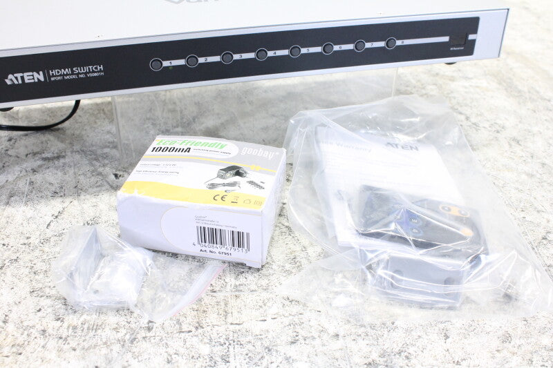 Aten 8-port HDMI Switch VS0801H 1920x1080 /w accessoires (No.1)