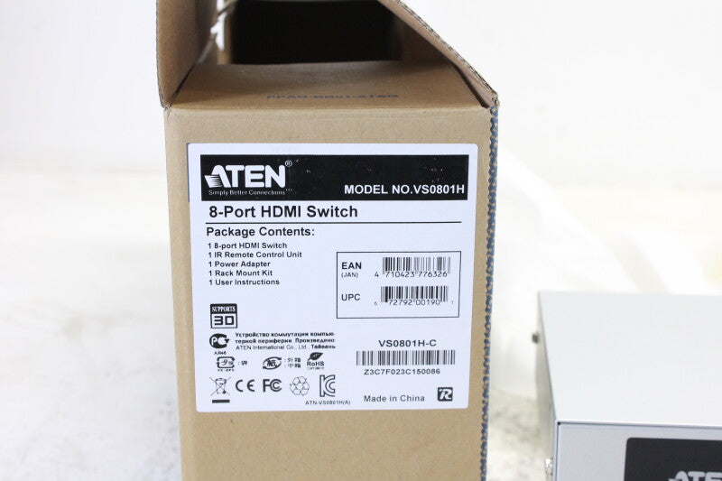 Aten 8-port HDMI Switch VS0801H 1920x1080 /w accessoires (No.1)