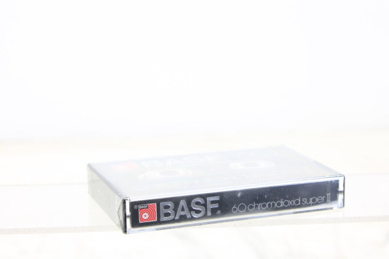 BASF Cassette 60m chromdioxid super II SM NEW/SEALED