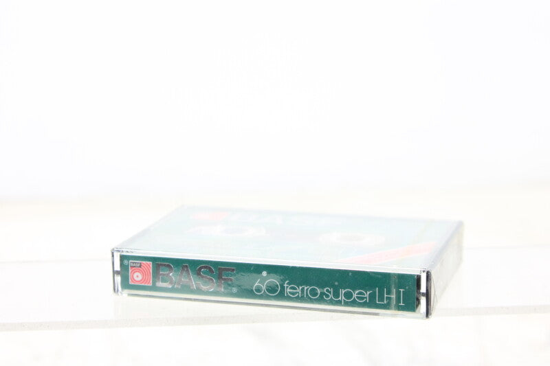 BASF Cassette 60m ferro super LH1 NEW/SEALED