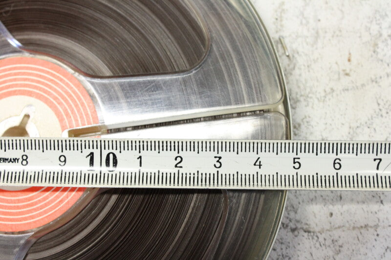BASF Magnetophonband 1/4" reel tape 5¾" USED (3 reels)