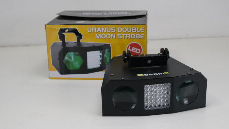 Beamz Uranus Dubbele Maan - LED Stroboscoop