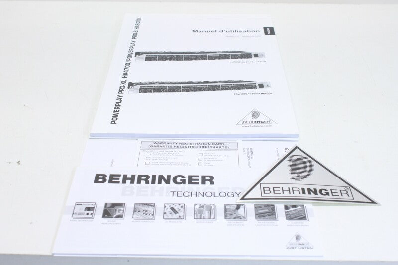 Behringer Powerplay Pro-XL HA4700