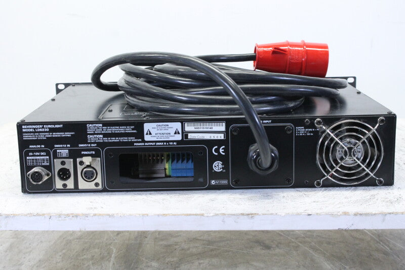 Behringer Eurolight ld6230 6-channel Dimmer Pack