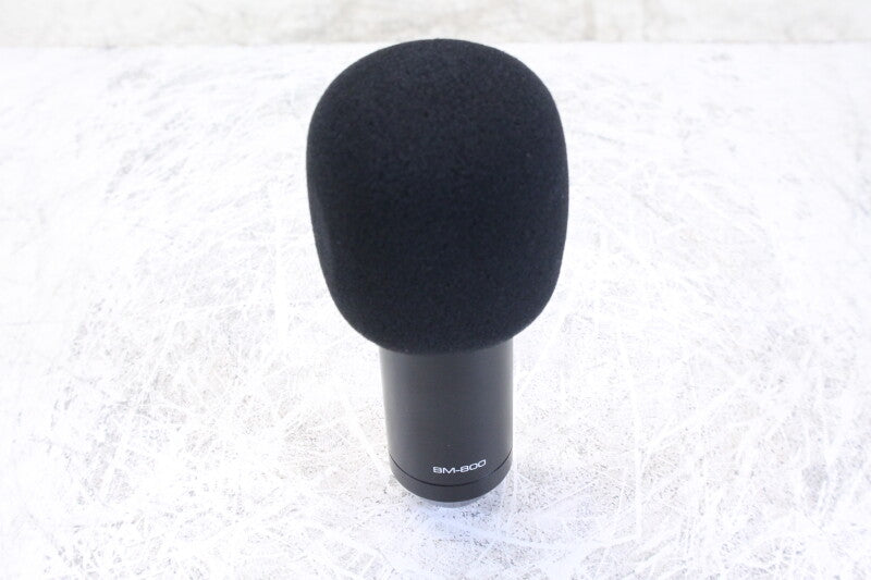 BM 800 Studio Condenser Microphone With shockmount and popfilter