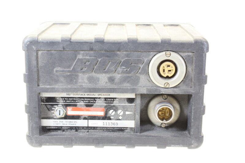 Bose 102 Surface Mount Speaker set