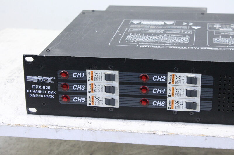Botex DPX-620 6 Channel Dimmer Pack