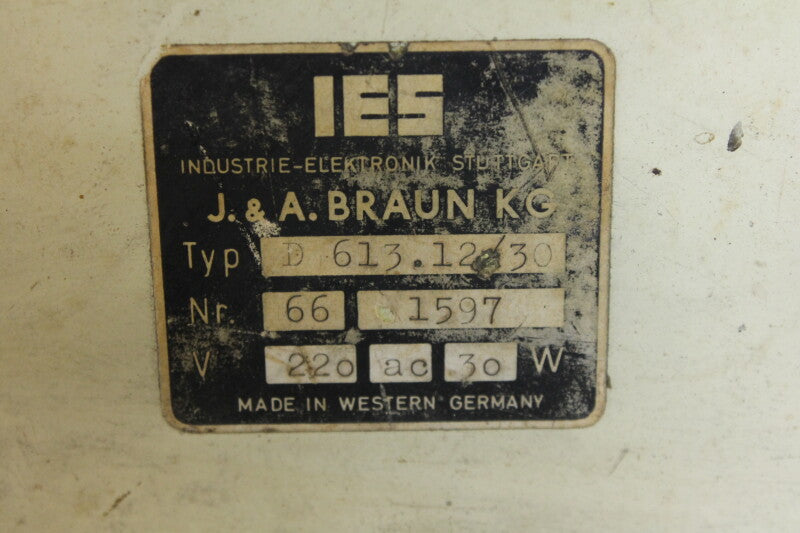 Braun Moviport IES D613