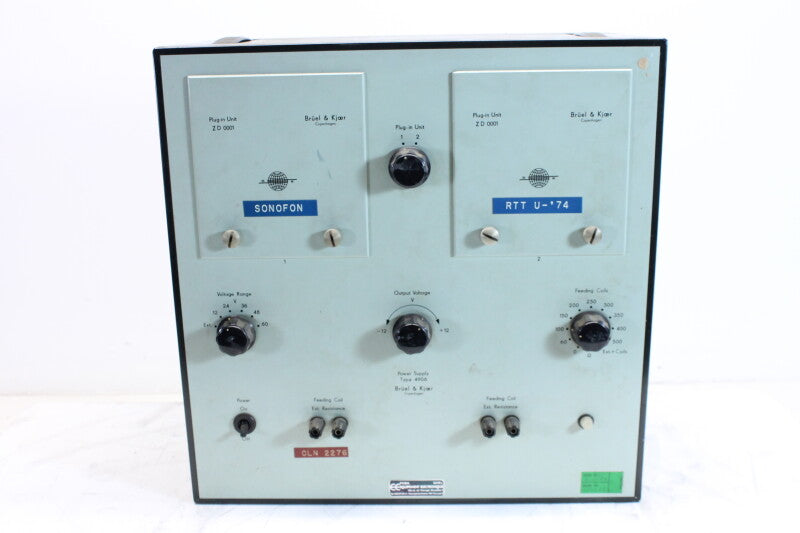 Brüel & Kjaer 4906 Power Supply With 2x ZD0001 Plug-in Unit