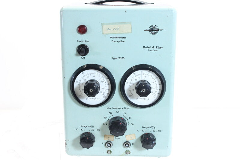 Brüel & Kjaer Accelerometers Preamplifier Type 2620