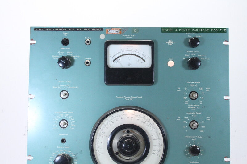 Brüel & Kjaer Automatic Vibration Exciter Control Type 1019