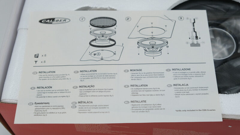 Caliber CDS 13G - 2-Way- Car Speeakers