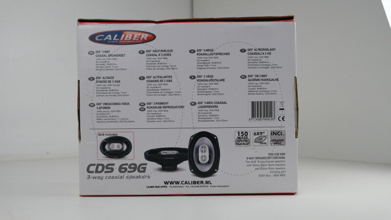 Caliber CDS 69G - 3-Way - Car Speakers