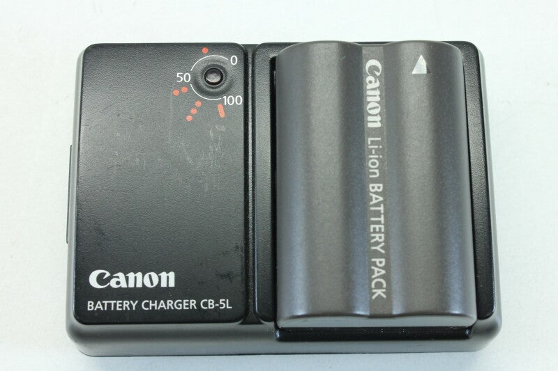 Canon CB-5L With Canon 7.4V 1100mAh Li-ion Battery