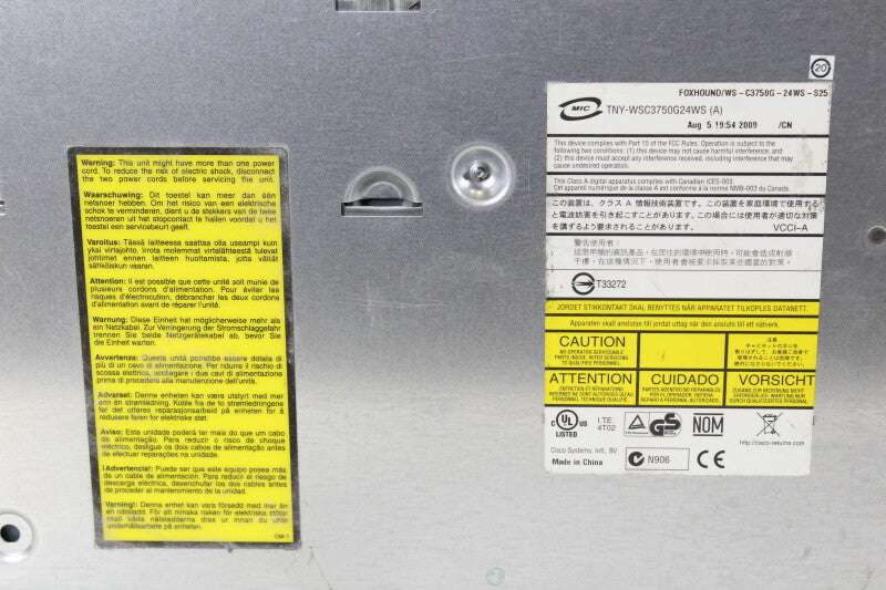 Cisco Systems Catalyst 3750G Wireless LAN Controller