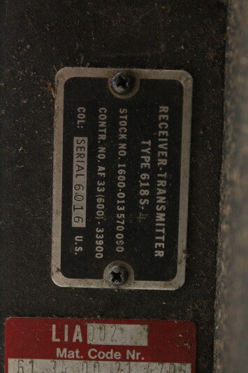 Collins Radio Company Receiver Transmitter Type 618S