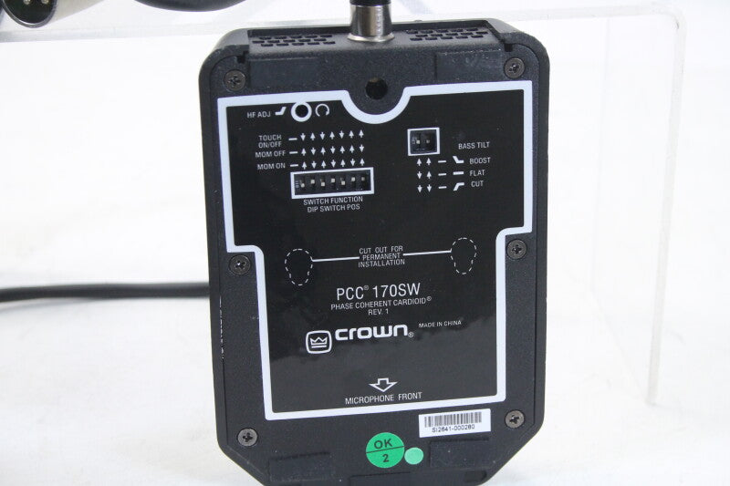 Crown PCC 170SW - Phase Coherent Cardioid Microphone
