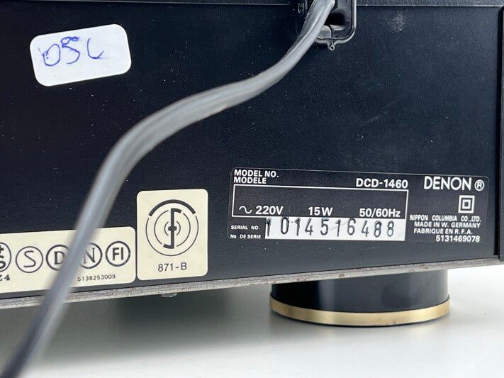 Denon DCD-1460 - CD player