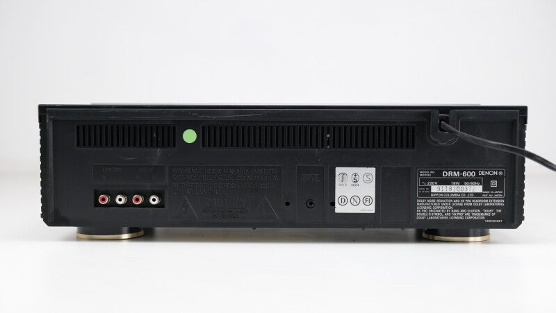 Denon DRM-600 - Cassette Deck