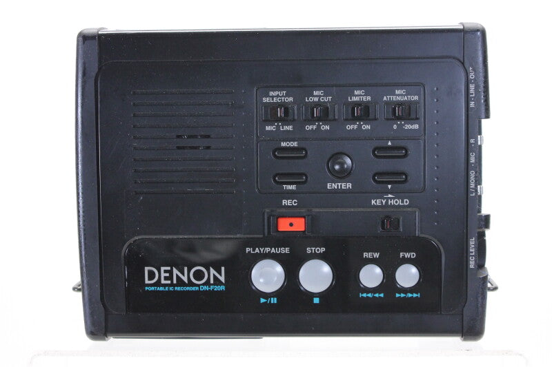 Denon Portable IC memory card Recorder DN-F20R - In carry bag