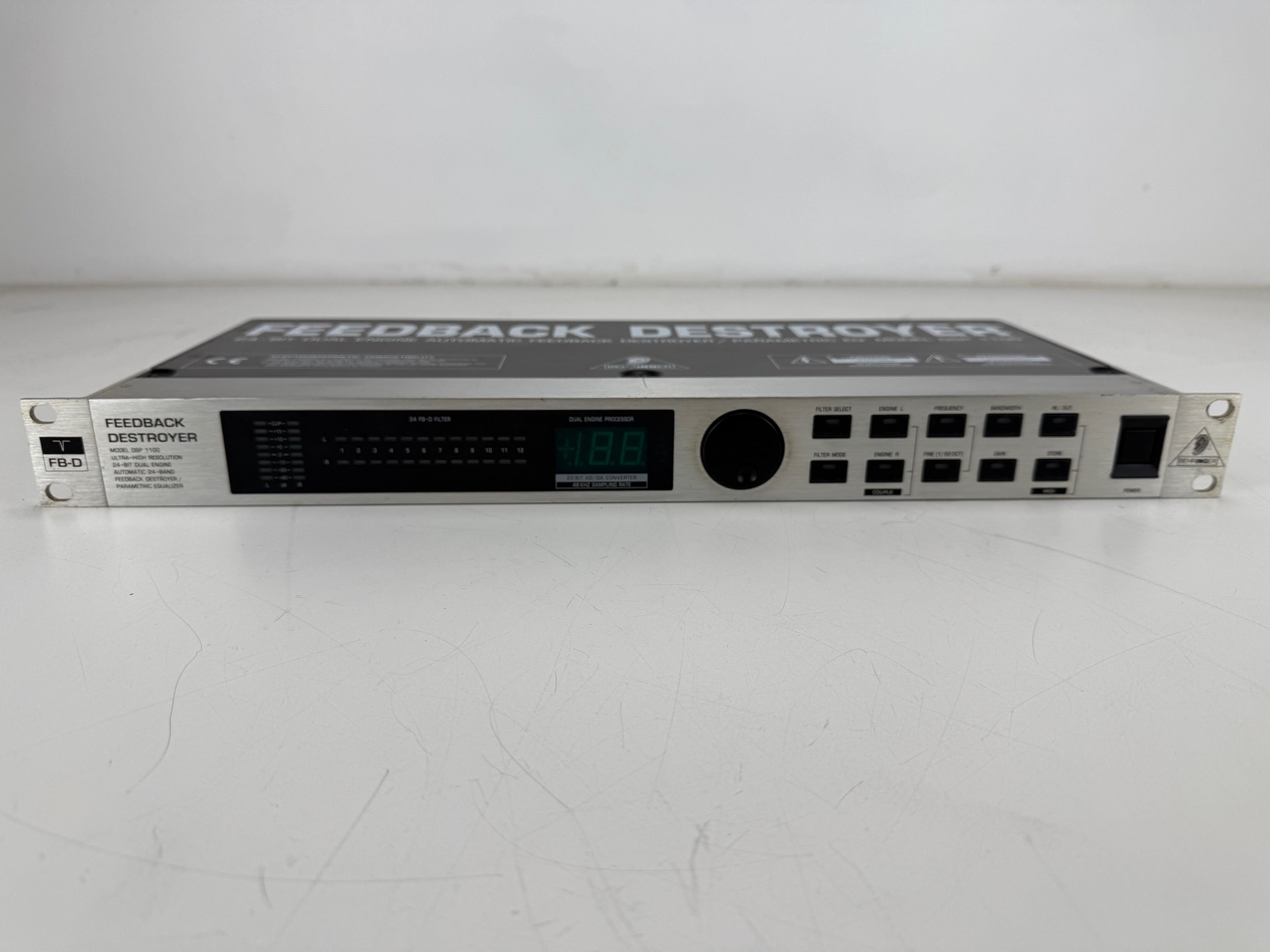 Behringer DSP 1100 Feedback Destroyer - Sold As Is