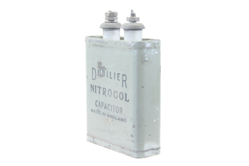 Dubilier Nitrogol Capacitor 109 B47 1 MFD ± 20% 500 DC WKG 85°C