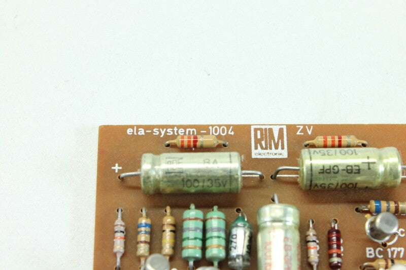 Ela System 1004 PCB Lot - 1x 1004 NT, 2x 1004 ZV