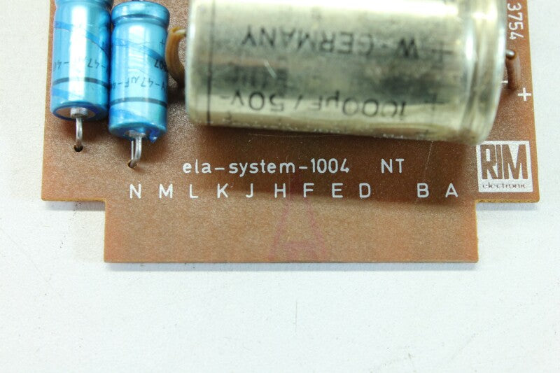 Ela System 1004 PCB Lot - 1x 1004 NT, 2x 1004 ZV