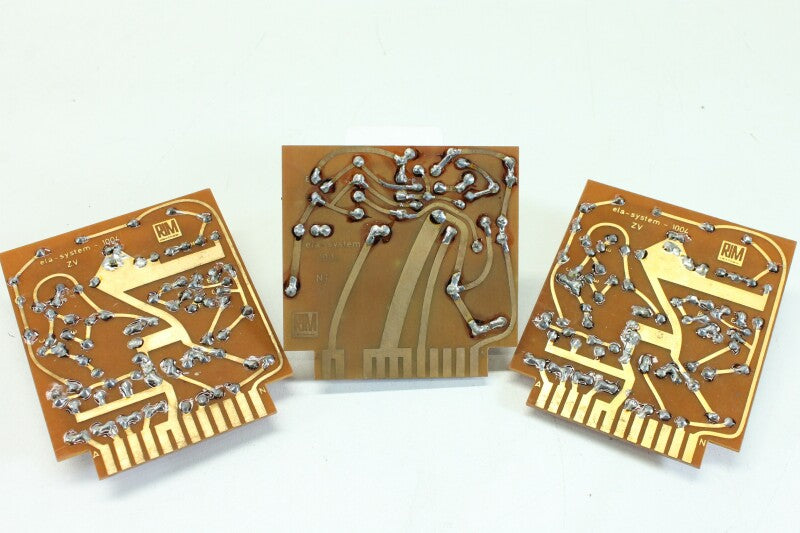 Ela System 1004 PCB Lot - 1x 1004 NT, 2x 1004 ZV