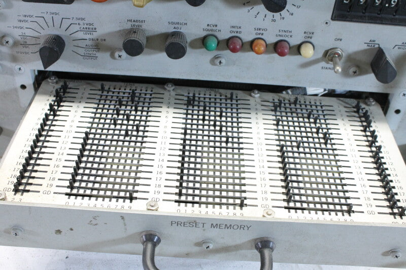 Electronic Communications, Inc. US Army Receiver Radio 01-00867-001 Model 719A