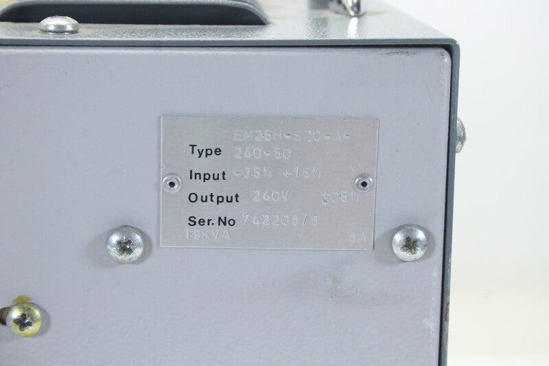 Watford Control EM2.5H-S20-A-240-50 AC Voltage Stabiliser 1.9kVA (No. 1)