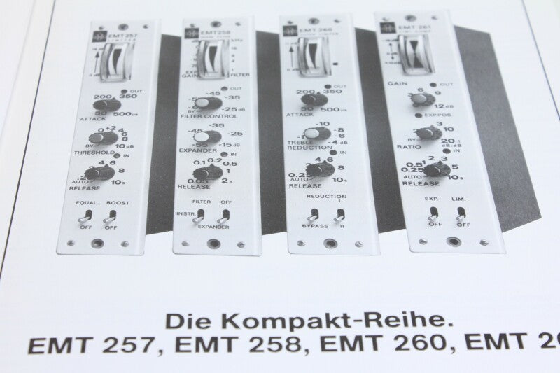 EMT 257,258,260,261 Technical Information