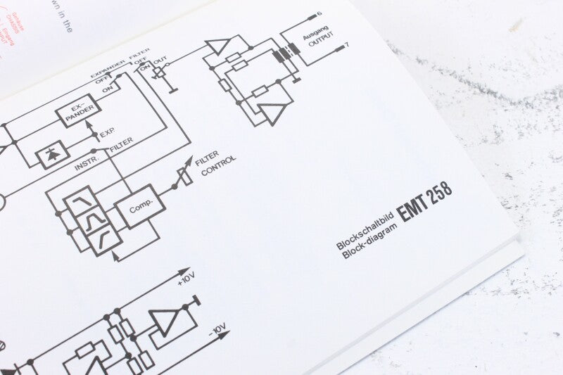 EMT 258 Noise Filter Manual (No.1)