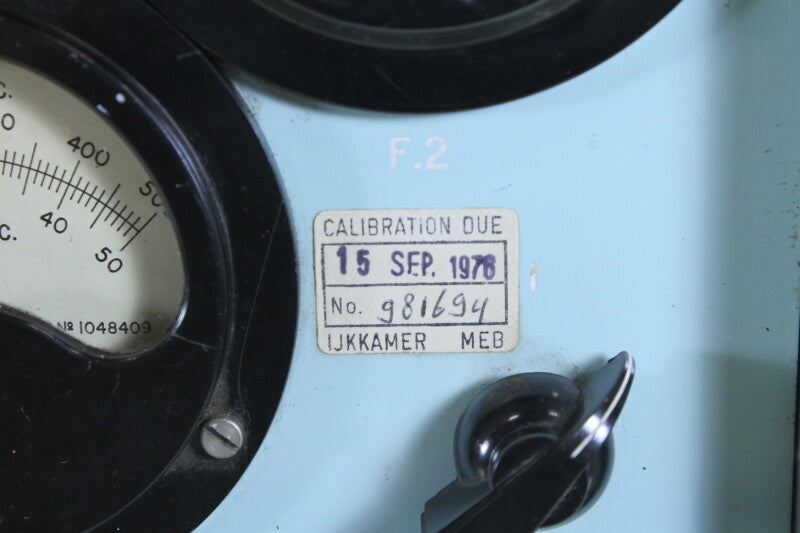 Evershed & Vignoles Signal Tester P.A. / T.U.3