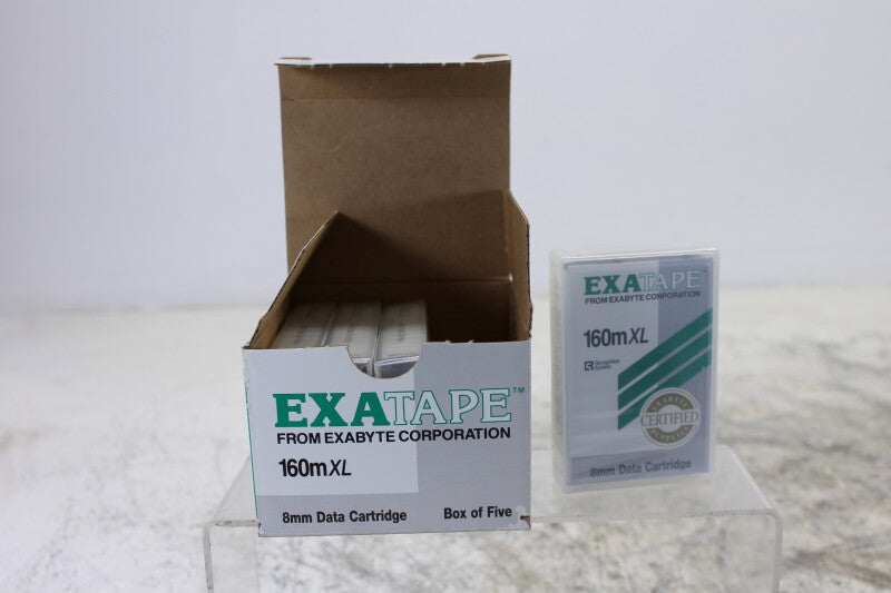 Exabyte Lot of 3x Exatape 54m + 4x 160 mXL+ 1x 8mm 3C cleaning cartridge NEW/SEALED