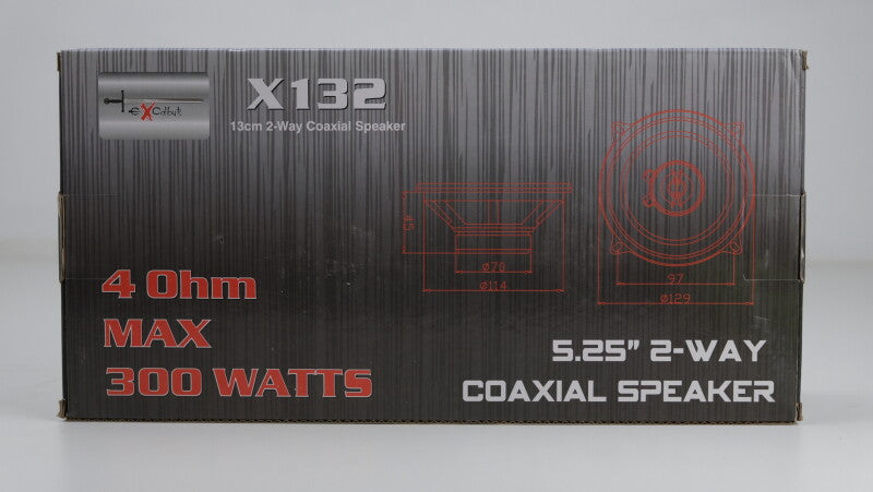 Excaliber X 132 - 2-Way - Car Speakers