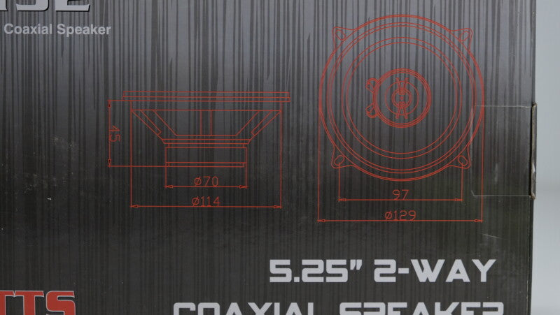Excaliber X 132 - 2-Way - Car Speakers