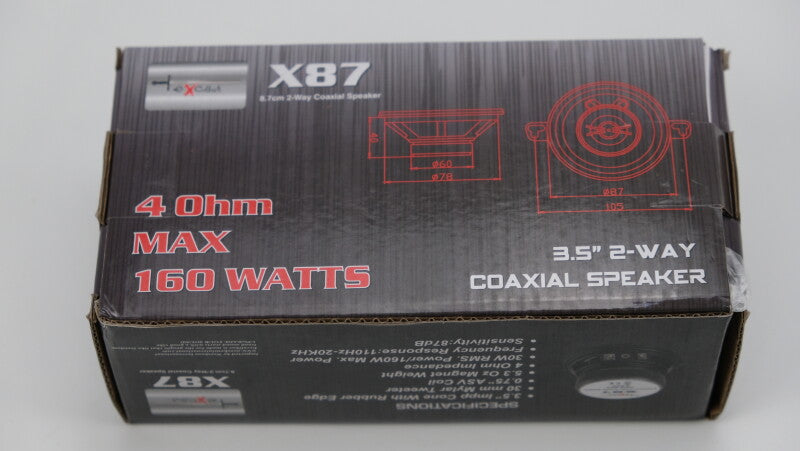Excaliber X 87 - 2-Way - Car Speakers