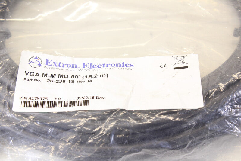 Extron Electronics Male Male VGA Cable 15,2 Meter