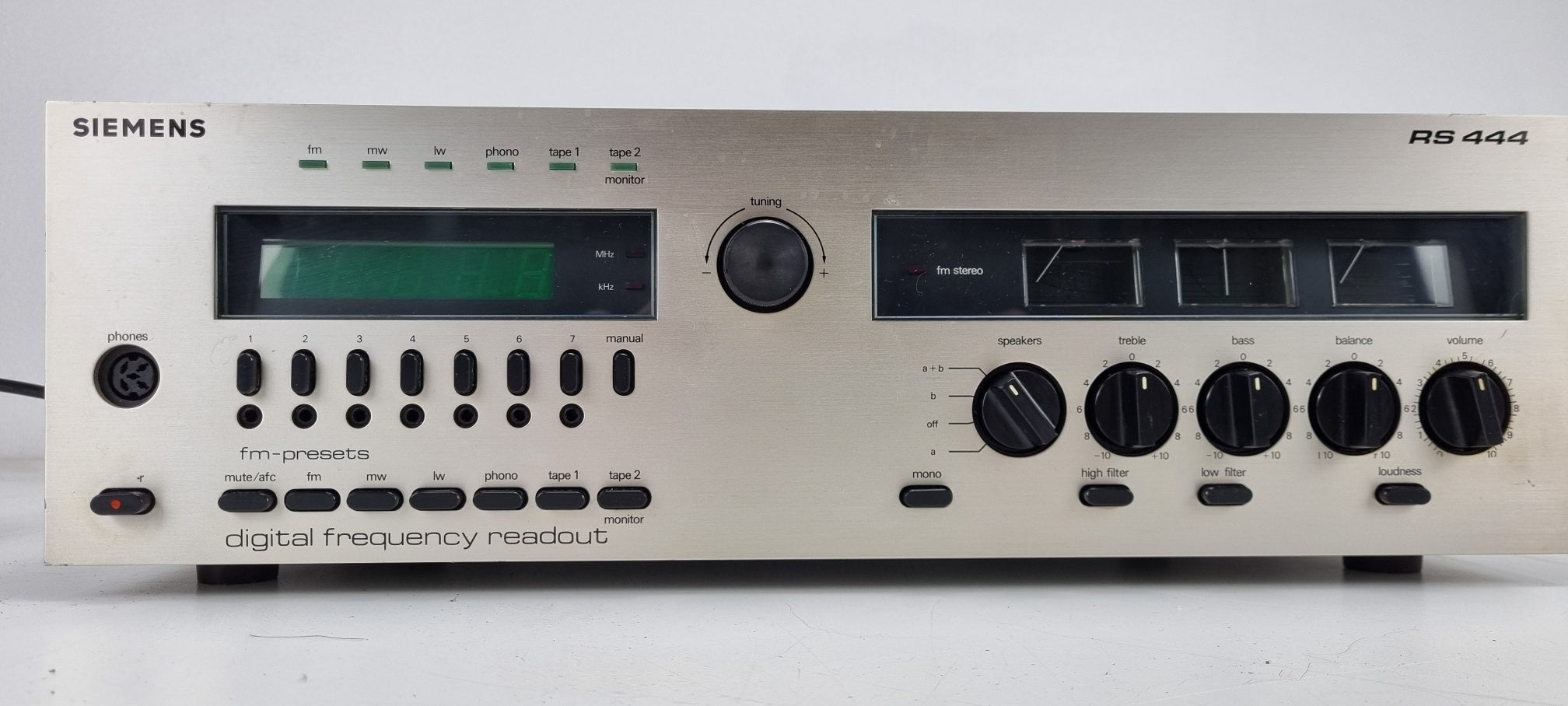 Siemens RS444 stereo-ontvanger - Ziet er erg mooi uit