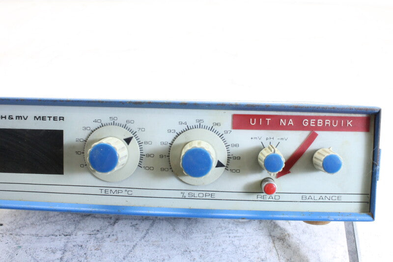 Findip 555A pH & mV meter with Nixie tubes