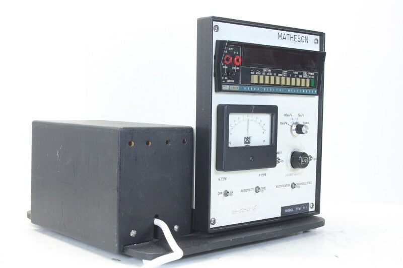Fluke 8000A Digital Voltmeter In Homemade Lunchbox