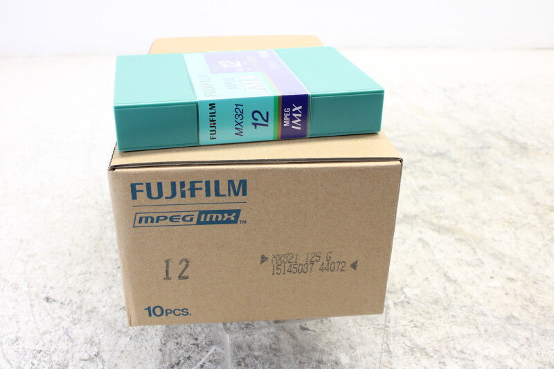 Fujifilm MX321 12S Mpeg IMX video tape NEW/UNOPENED (box of 10)