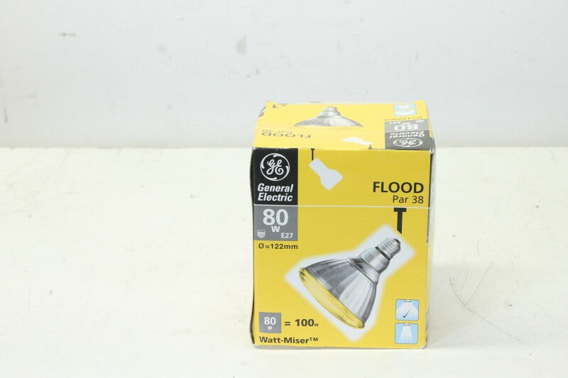 General Electric Flood Par 38 80w E27 Yellow