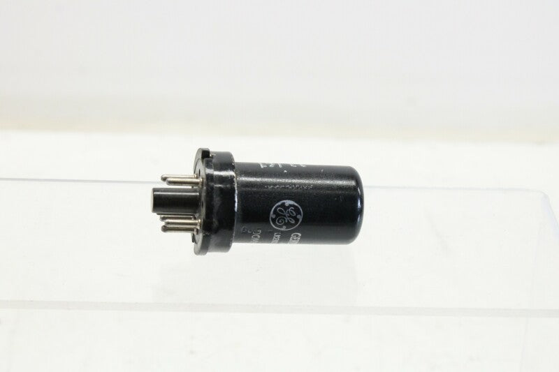 General Electric radiotron tube - 6J5 in metal case Radio/Amp vacuum tube